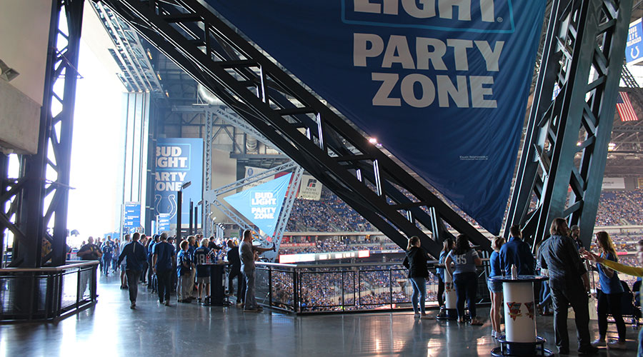 Lucas Oil Stadium Bud Light Terrace