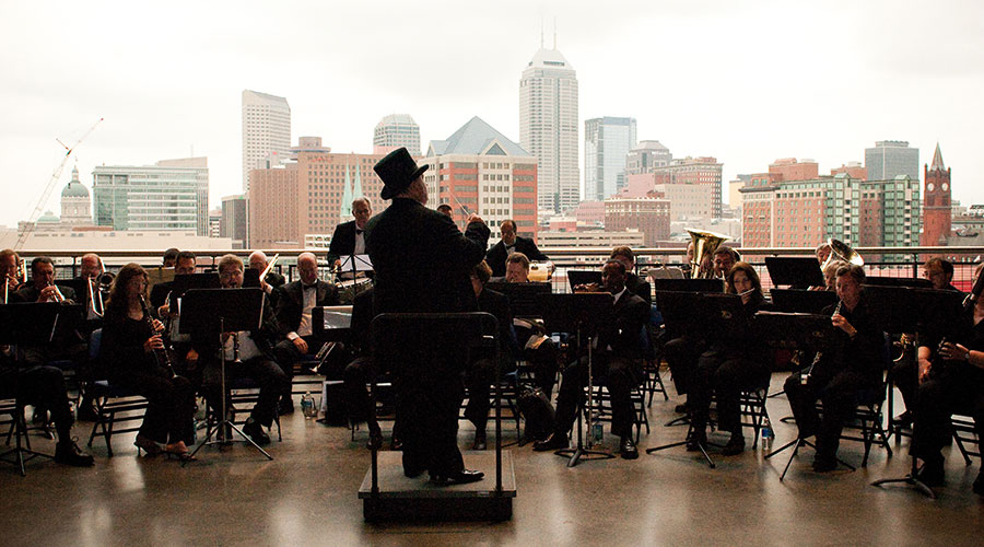 Lucas Oil Stadium Bud Light Terrace