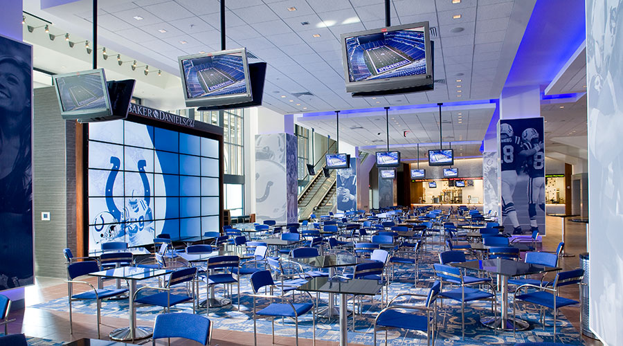 Lucas Oil Stadium Club Lounge