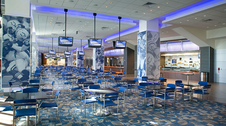 Lucas Oil Stadium Club Lounge