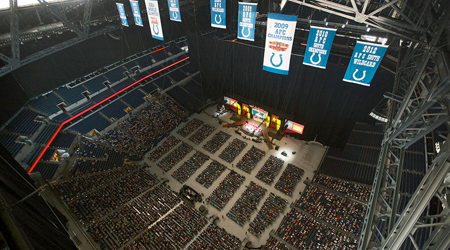 Lucas Oil Stadium Field Level