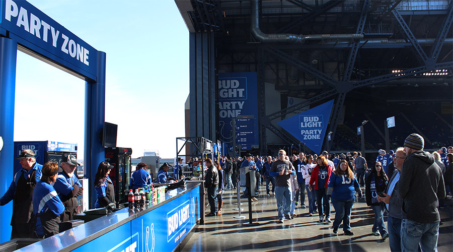 Lucas Oil Stadium Bud Light Terrace